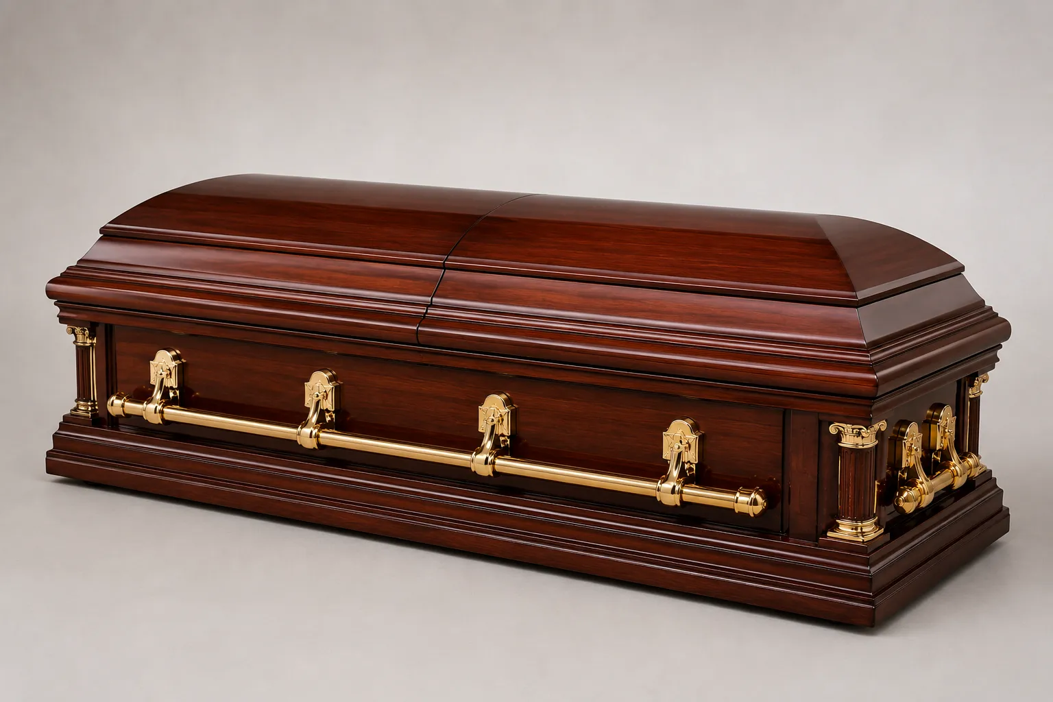 Premium Hardwood Casket