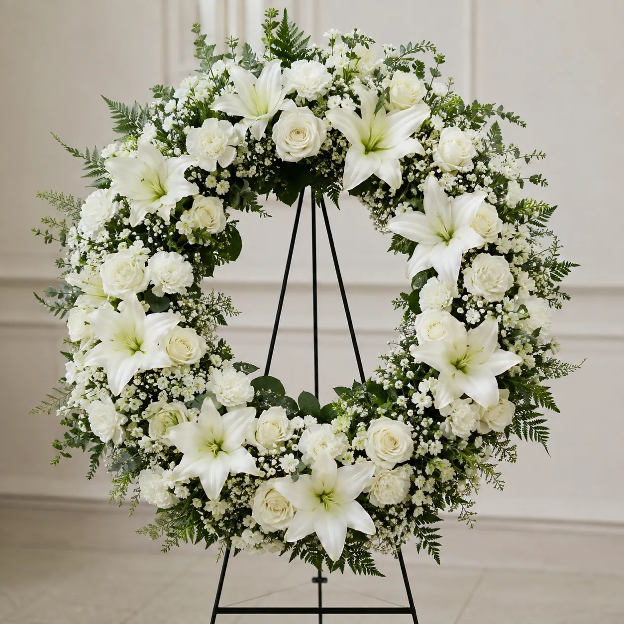 Classic Funeral Wreath